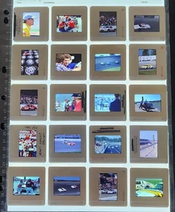 35MM NASCAR SLIDE - SET OF 20 NASCAR SLIDES BOBBY ALLISON, L SPPED + MORE #B7 - Bild 1 von 3