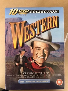 WESTERN - 10 Classic Westerns Collection - 10 Film DVD Boxset *NEW & SEALED* - Picture 1 of 5