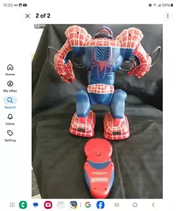 Wowwee Spidersapien Robosapien Spiderman Robot With Controller - Picture 1 of 2