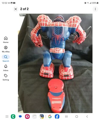 Wowwee Spidersapien Robosapien Spiderman Robot With Controller - Image 1 of 2