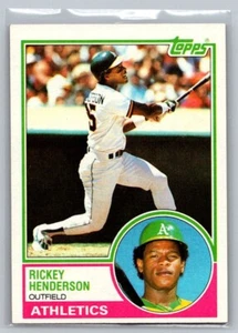 1983 Topps Rickey Henderson #180 - Picture 1 of 2