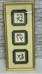 Hummingbirds Ruby Throat HUMMINGBIRD Heartfelt Collection 21" X 9" Framed Art - Picture 1 of 7