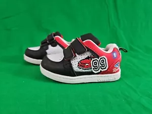 Garanimals Baby Toddler Size 5 Racing  Sneakers Black White Red #99 Hook/ Loop - Picture 1 of 7