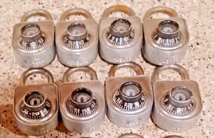 7 Dudley Lock Combination Lock Locksport Antique Vintage USA Padlock - Picture 1 of 3