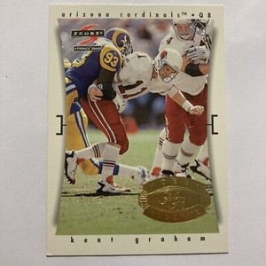 1997 Score Hobby Reserve Arizona Cardinals Football Card #106 Kent Graham Tc 1