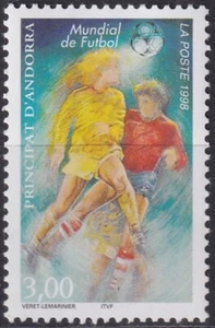 F-EX50804 ANDORRA MNH 1998 SOCCER FOOTBALL WORLD CUP CHAMPIONSHIP. - Picture 1 of 1