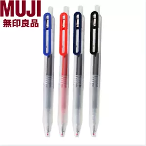 NUOVA penna Muji Moma Gel Ink 0,5 mm penna per studenti penna da ufficio Muji Press penna a sfera - Foto 1 di 14