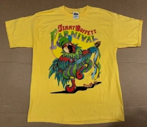 Camiseta Jimmy Buffett "Vintage" 1998 Gira Carnaval Concierto Amarilla XL Envío Gratis - Imagen 1 de 7