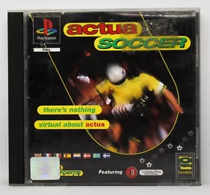 ACTUA SOCCER - PLAYSTATION 1 PS1 PSX PLAY STATION - PAL DISTRIBUIDA EN ESPAÑA - Picture 1 of 2