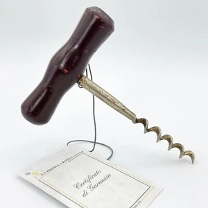 Cavatappi antico inglese da collezione d'epoca in legno vintage tirebouchon 900 - Imagen 1 de 6