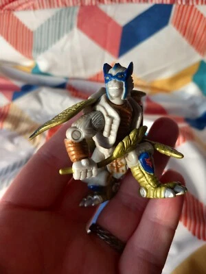2008 Silverbolt Beast Wars Transformer Robot Heroes 2" mini action figure Hasbro - Image 1 of 4