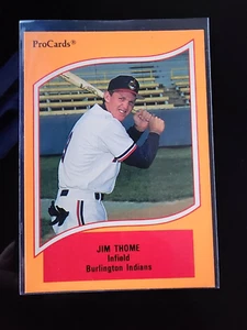Jim Thome Rookie Minor League 1990 Pro Cards #187 Burlington Indians HOF - Picture 1 of 1