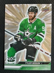 Tyler Seguin 2023-24 Upper Deck Outburst Silver Parallel Card #57