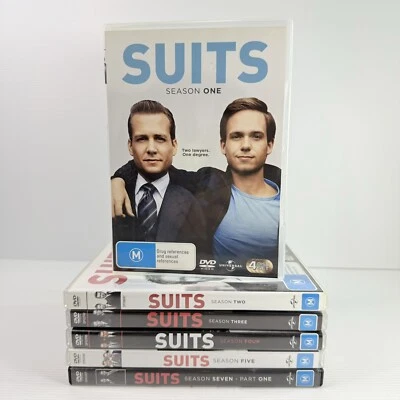 Suits Tv Series DVD Bundle | Seasons 1 2 3 4 5 7Part1 |  - Image 1 of 4