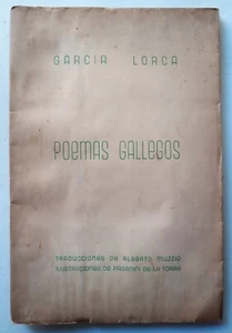 García Lorca, Federico - Poemas Gallegos - 1945 Muy raro - Bild 1 von 11