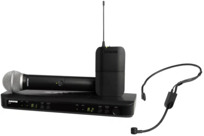 Shure BLX1288/P31-H9 Combination Wireless PGA31 Headset & Handheld Microphone - Image 1 of 4