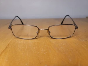 Vintage SAFILO ELASTA Metal Eyeglasses Italy 7180 0X93 145 Half Rim Frame - Picture 1 of 4