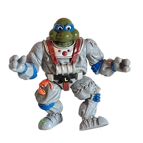 DEEP SEA DIVER LEO LEONARDO Action Figure TMNT VTG 1995 Mirage Playmates, Rare! Cover