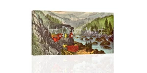Route-To-California - CANVAS OR PRINT WALL ART - Picture 1 of 2