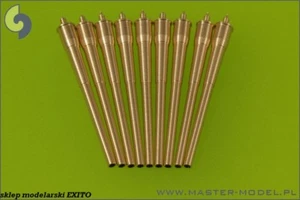 MASTER SM-700-036 - 1:700 Cañones para Cañones Americanos 16in/45 40,6cm Marca 6 - Imagen 1 de 4