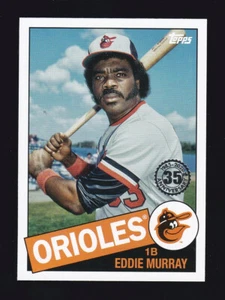 2020 Topps Update Series #85TB-9 EDDIE MURRAY 1985 Topps 35th Anniversary Insert - Picture 1 of 2