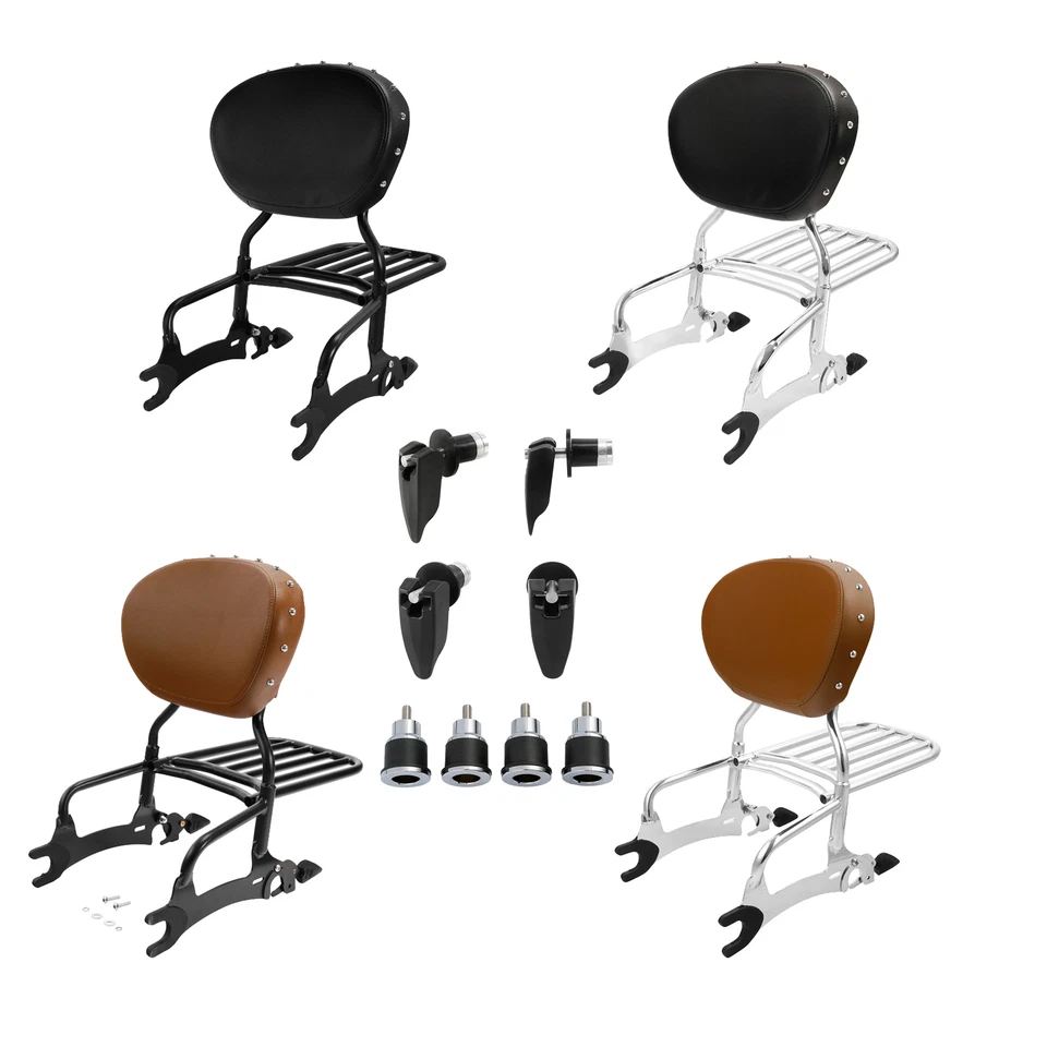 Спинка Sissy бар багажник стойка катушки крепление подходит для Indian Springfield 16-25 23 - Изображение 1 из 3