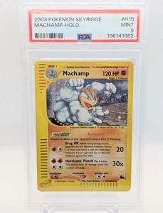 2003 Pokemon Skyridge Machamp - Holo #H15 PSA 9 - Picture 1 of 1