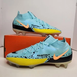 Nike Phantom GT2 Elite DF FG Glacier Ice Size 9 Men Soccer Cleats - Picture 1 of 8
