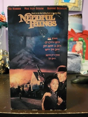 Needful Things VHS (1994) New Line Home Video  - Image 1 of 4
