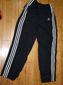 Pantalones Adidas vintage de nailon con botones laterales a presión para hombre talla M - Imagen 1 de 7