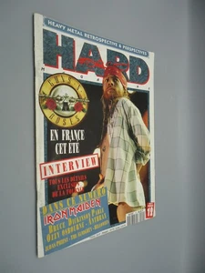 Hard Force Mag. N° 12 - Juin 93 - Guns 'n' Roses/Maiden/O. Osbourne/Anthrax… - Picture 1 of 14