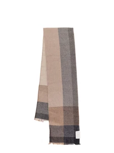 BRUNELLO CUCINELLI $730 Brown Wool/Cashmere Scarf New - Picture 1 of 1