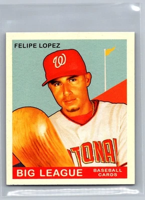 Felipe Lopez 2007 Upper Deck Goudey Red Back Washington Nationals #198 - Image 1 of 2