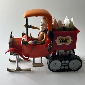 SANTA IS CLAUS COMING TO TOWN 2004 Memory Lane Mail Truck W/Kringle & mail Bags - Picture 1 of 15
