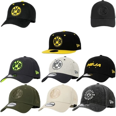 Borussia Dortmund Cap Kappe Mütze Baseball Cap Hut Cappy oder NEW ERA Caps BVB
