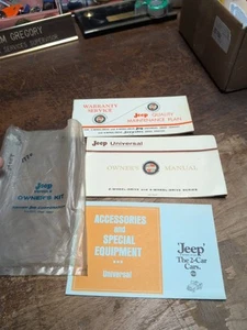 1970 Jeep Universal CJ5 CJ6 Owner's Manual SET - Picture 1 of 7