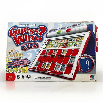 Electronic ¿Adivina quién? Juego de mesa extra Milton Bradley 2008 casi completo funciona Foto 1 de 4