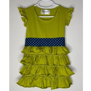 Matilda Jane Green Apple Lizzy Top Size 8 - Picture 1 of 5