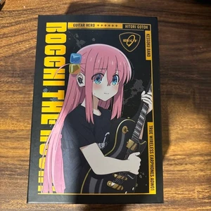Bocchi The Rock Hitori Goto True Voice Wireless Earphones AOW01 Japan W/Box Used - Picture 1 of 3