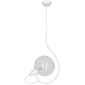 Blancos Lámpara Colgante Cristal Pantalla Metal T: 100cm Iluminación Salón - Imagen 1 de 1