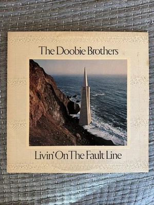 The Doobie Brothers Livin' On the Fault Line Vinyl Record - Warner Bros Records - Image 1 of 4