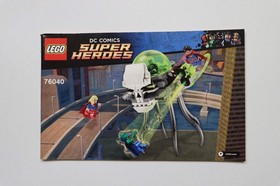 LEGO&reg; DC 76040 Brainiac Attack Instruction Manual Only!