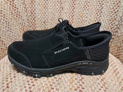 Women’s Skechers Slip-ins Hillcrest Sunapee Black Trail Shoe Sneaker Size 7 - Image 1 of 4