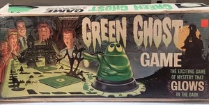 Vintage 1965 Transogram Green Ghost Game Luminous Near Complete Original Box - Picture 1 of 19