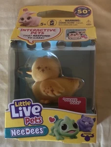 Little Live Pets Needees Duckee Duck Rare 1 Of 5000 The Golden Duck - Picture 1 of 6