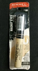 Rimmel London 001 Beige Eye Primer Magnif'eyes NEW Sealed Prevent Fade Smudges - Picture 1 of 4