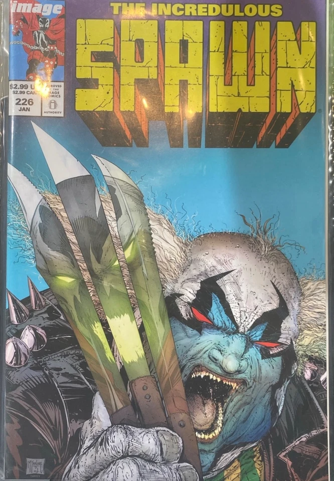 The Incredulous Spawn Comic Book Issue #226 Todd McFarlane - Image 1 of 4