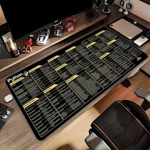 Python Programing Mouse Pad Large Shortcut Keyboard Mousepad for Database... - Imagen 1 de 6