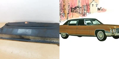 RAD SUPPORT ENGINE FAN COVER AT TOP OF RAD 1971 1972 CADILLAC 71CS1-4Q9 - Image 1 of 4