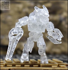 HALO MEGA CONSTRUX ACTIVE CAMO BANISHED BLADEMASTER JEGA 'RDOMNAI MINI FIGURE - Picture 1 of 6